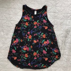 Old Navy Floral Luxe Tank Size M